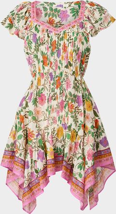 Shoshanna Callie Pleated Mini Dress