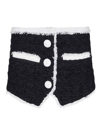 Balmain Tweed Mini Skirt