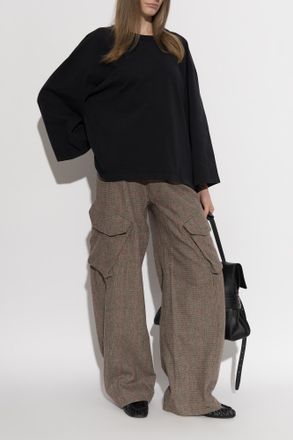 R13 Wool cargo Trousers, Womens, Brown