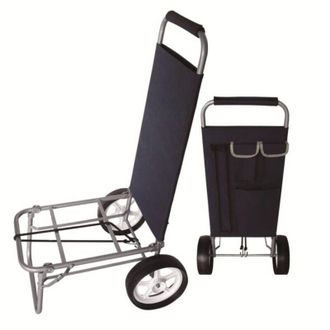COSMA Cosma - Carro Met&aacute;lico Plegable Multiuso Transporte Accesorios De Playa Jard&iacute;n Mod.playa