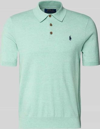 Polo Ralph Lauren Regular Fit Poloshirt aus reiner Baumwolle in Mint, Gr&ouml;&szlig;e XXL