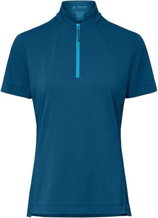 Vaude Adlux Half Zip Shirt Velotrikot f&uuml;r Damen | blau