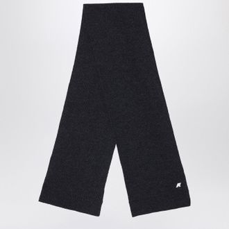 K-Way Sciarpa Etienne nera in lana