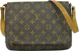 Louis Vuitton Pre-owned Cross Body Bags, female, Brown, Size: ONE SIZE Pre-owned Vintage Cross Body Bag