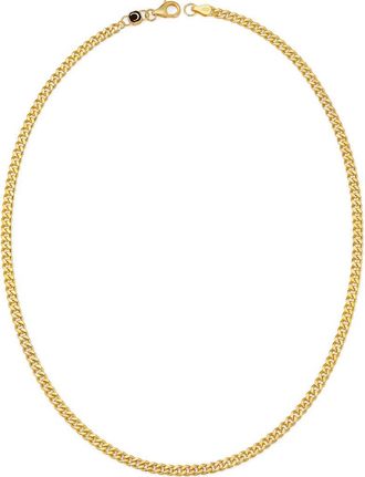 Crislu Mens Curb Chain Necklace in Pearl/Ivory at Nordstrom