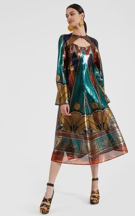 La DoubleJ Farfalla Dress in Philae Placée Multicolor at Nordstrom, Size X-Small It