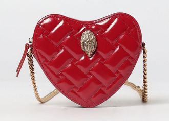 Kurt Geiger Borsa Heart Kensington Kurt Geiger London in vernice matelass&egrave;