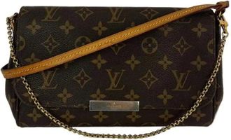 Louis Vuitton Pre-owned Favorite MM Monogram Borsa a Spalla - - Pre-owned - Donna - Marrone - ONE SIZE