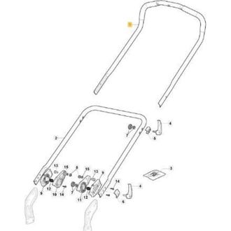 STIGA Sports Asa Superior Digi-ergo D25 Cr-mp1 Amarillo+imp. Estiga Original - 381007633/0