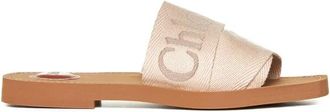 Chlo&eacute; Woody Sandal - Dames - Sandalen - Beige - 36 EU - Leer - Schoenen