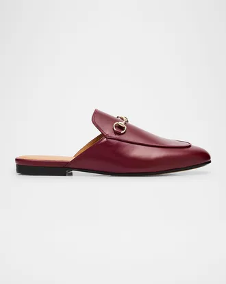 Gucci Princetown Leather Mules
