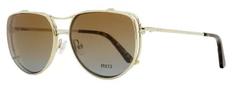 Emilio Pucci EP5247 Clip-On Aviator Eyeglasses - Gold