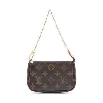 Louis Vuitton Pre-owned Shoulder Bags, female, Brown, Size: ONE SIZE Pre-owned Chain Handle Bag
