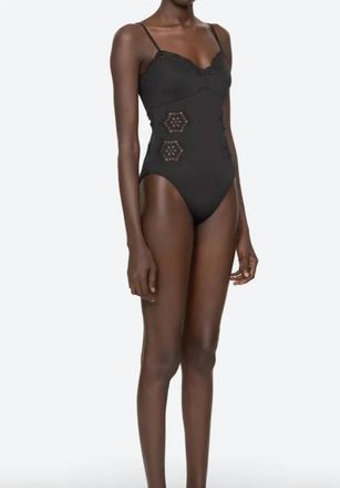 Sea New York Babette One Piece Swimsuit In Black