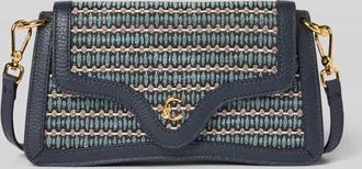 Coccinelle Umh&auml;ngetasche mit Logo-Detail und verstellbarem Schultergurt in Blau, Gr&ouml;&szlig;e 1