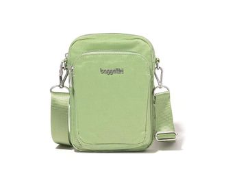 Baggallini Modern Everywhere Explorer Crossbody Womens Handbags New Mint, Nylon