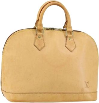 Louis Vuitton Pre-owned Handbags, female, Beige, Size: ONE SIZE Pre-owned Vintage Handbag