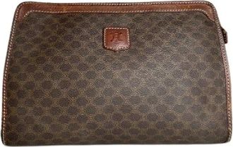 Celine Pre-owned Clutches, female, Brown, Size: ONE SIZE Pre-owned Vintage Clutch Mini Bag