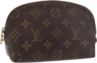 Louis Vuitton Pre-owned Mini Bags, female, Brown, Size: ONE SIZE Pre-owned Mini Pouch