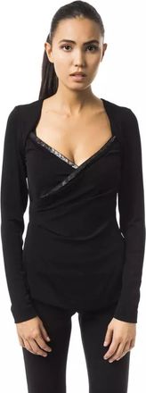 Byblos Long Sleeve Open Collar T-shirt