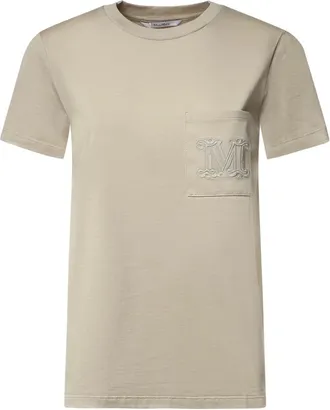 Max Mara Dames, Tops, Beige, Maat: S