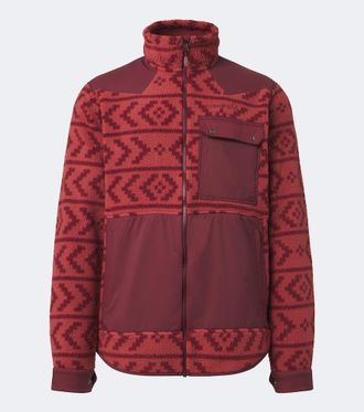 Norr&oslash;na Norr&oslash;na Chaqueta Tamok de forro polar estampada