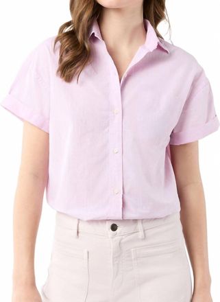 Ann Mashburn Agnes Shirt In Orchid Chambray
