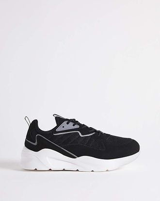 Jacamo Chunky Sole Trainer Wide Fit