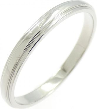 Cartier Platinum Platinum 950 Band Ring (Pre-Owned)