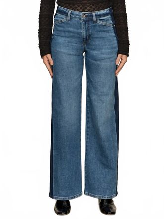 Sanctuary Tuxedo Relaxed Straight Jean In Flirt