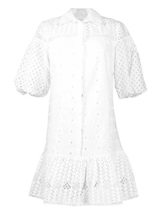 Temptation Positano Danubio dress - women - Cotton - M - White