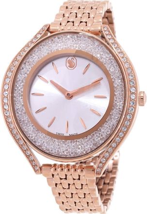 Swarovski Crystalline Quartz Silver Dial Ladies Watch 5730140