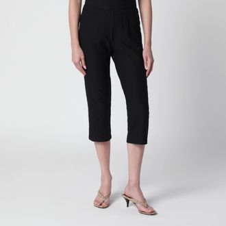 Gucci Pantalone in jersey jacquard GG nero
