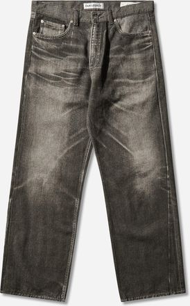 Our Legacy Men s Third Cut Jeans Digital Black Aurora Print