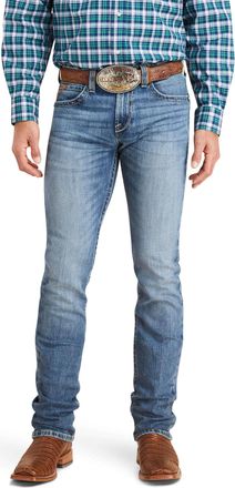 Ariat Mens M7 Slim Stowell Straight Jeans in Poplar, Size 31 x 38, by Ariat