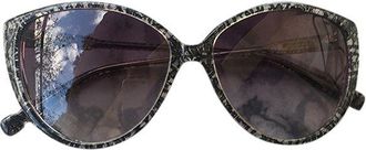 Jason Wu Black Lace Acetate Cat Eye Sunglasse