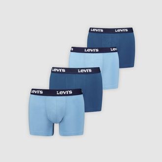 Levi's Repeat Logo Boxer Brief 4 pack - Mens - L - Blue