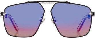 Philipp Plein Multicolor Navigator Unisex Sunglasses SPP049M 0541 63