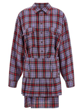 Vivienne Westwood Linen Short Womens Dress