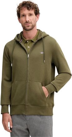 GANT Uomo, Felpe, Verde, M, new