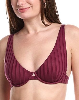 Vitamin A Rossi Halter Underwire Bikini Top