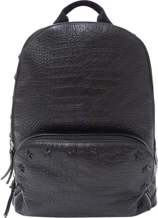 Jimmy Choo London Leather Backpack (Pre-Owned)