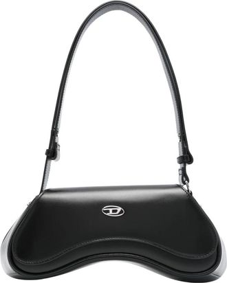 Diesel Tassen, Dames, Zwart, ONE Size, Play Crossbody