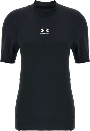 Balenciaga x Under Armour T-shirt met logoprint - Zwart