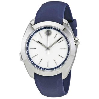 Movado Bold Motion White Dial Blue Silicone Smartwatch 3660011