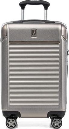 Travelpro Platinum Elite Hardside Expandable Checked- Medium 25-Inch Spinner in Metallic Sand at Nordstrom