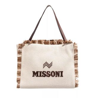Missoni Handtasche - MI10005E Tote Large - Gr. unisize - in Beige - für Damen