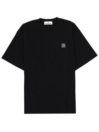 Stone Island Black Crew Neck T-Shirt