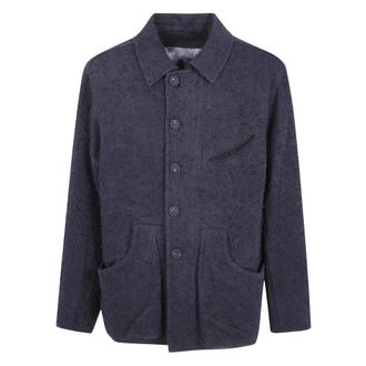 Ziggy Chen Chaqueta de trabajo oversize - Jackets - Hombre - Azul - S