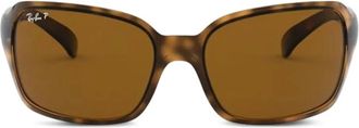 Ray-Ban Occhiali da sole rettangolari - Marrone